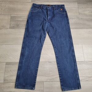 Wrangles RF Jeans Mens 38x34 Flame Resistant 10FR31MWZ Relaxed Cat 2 2112 Work